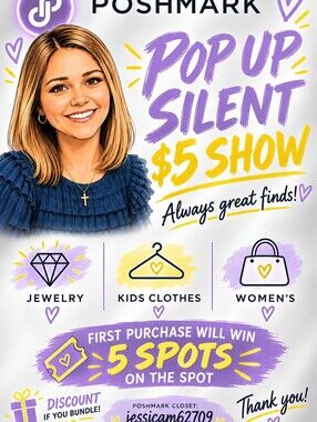 Silent Share Show Pop-Up Flyer